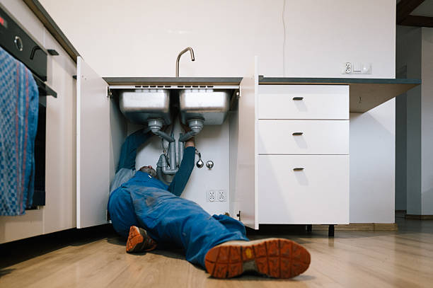 Professional Drain Cleaning technician working in New Haven, IL